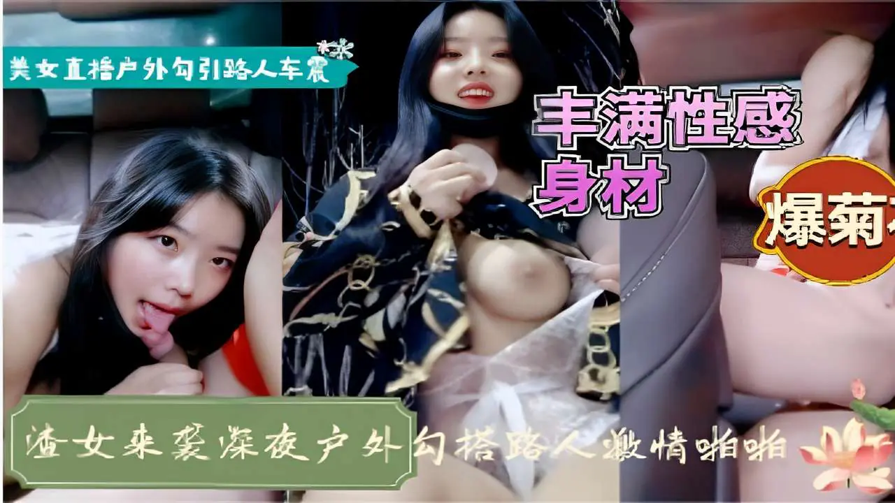 深夜户外勾引路人 丰满爆菊渣女 车震狂干内射