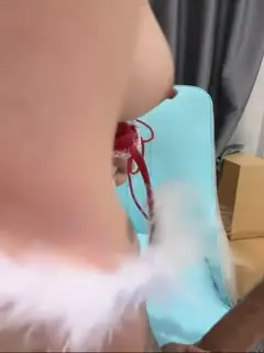 兔女郎装扮!肉肉身材小姐姐!